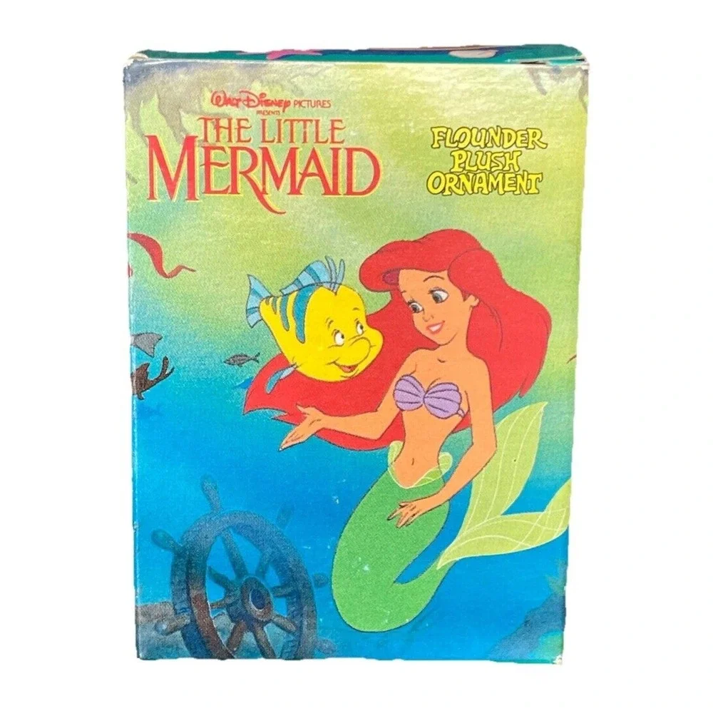 Flounder‎ Little Mermaid McDonalds Happy Meal Plush Ornament